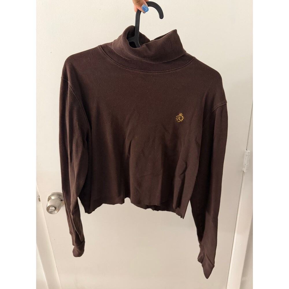 Cropped Ralph Lauren turtle neck